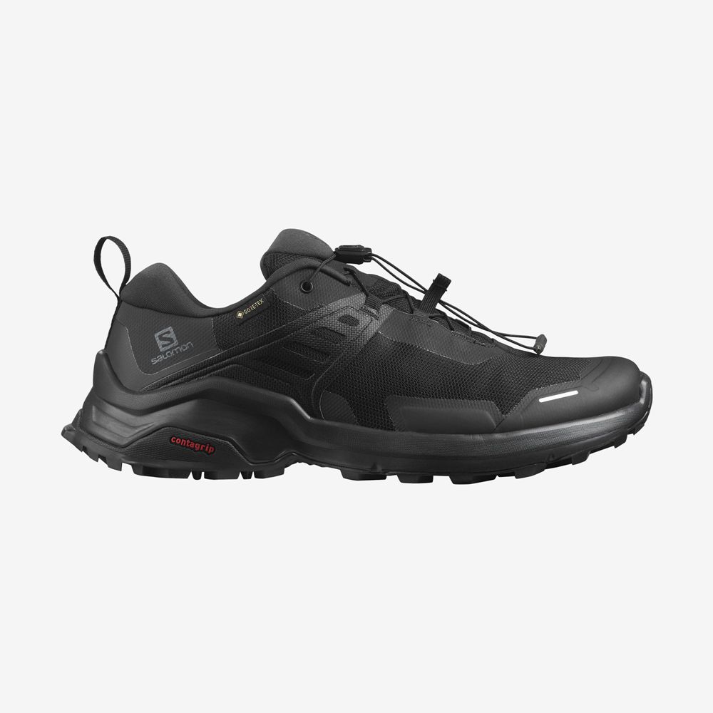 Zapatillas Trekking Salomon Hombre Negras - Salomon Argentina X RAISE GORE-TEX,460592-JUM